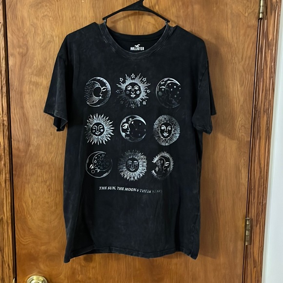 hollister sun and moon shirt